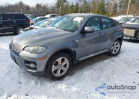 2011 BMW X6 xDrive50I z USA, uszkodzony, nr VIN 5UXFG8C57BLZ96280